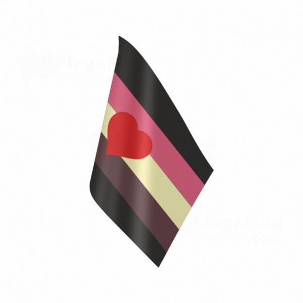 Fat Fetish Pride Table Flag