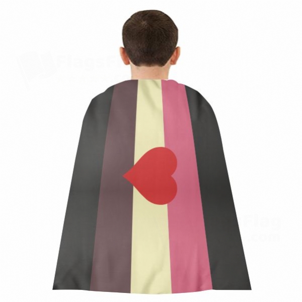 Fat Fetish Pride Woven Fabric Cloak Digital Printing