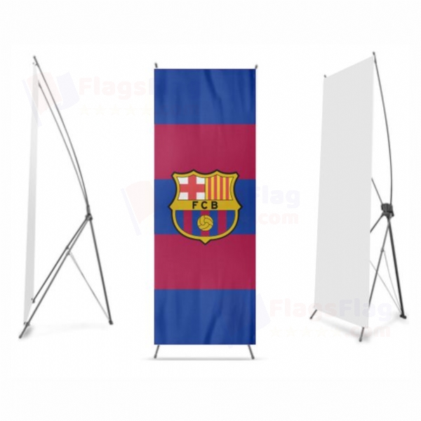 FC Barcelona Digital Print X Banner