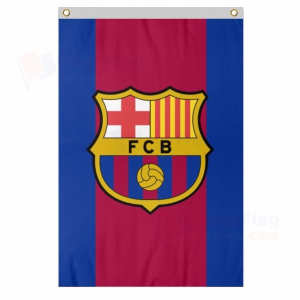 FC Barcelona Flag Production