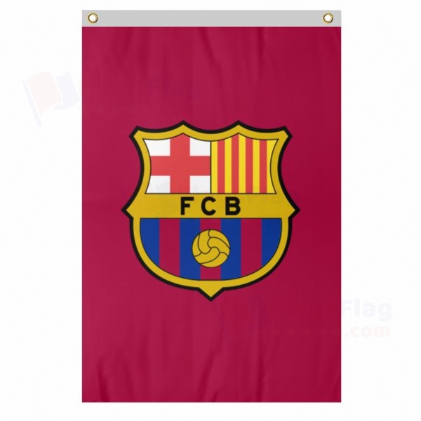 FC Barcelona Flag Production Flags