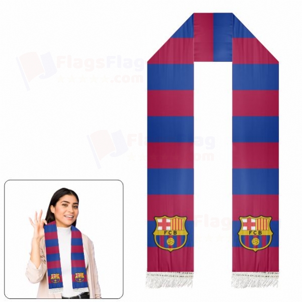 FC Barcelona Scarf Digital Printing