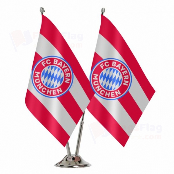 FC Bayern Munich 2 Table Flags