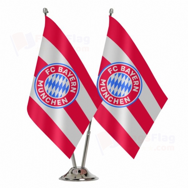 FC Bayern Munich Binary Table Flag