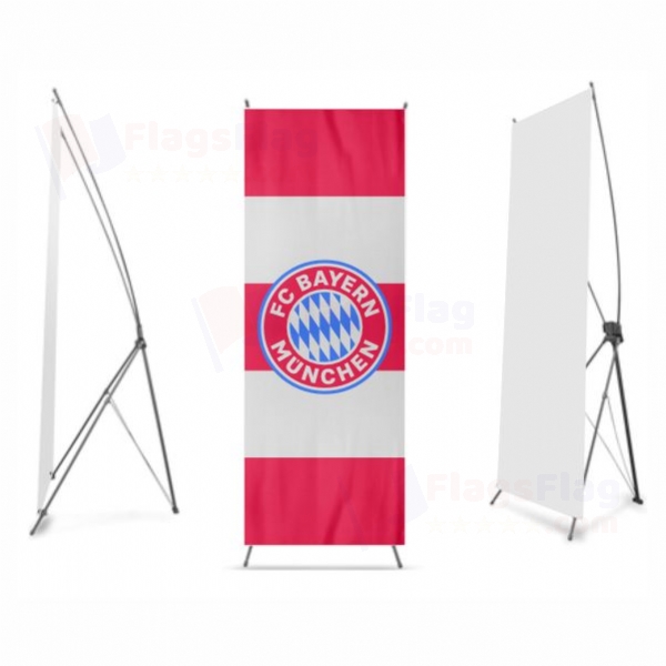 FC Bayern Munich Digital Print X Banner