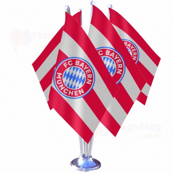 FC Bayern Munich Quadruple Table Flag