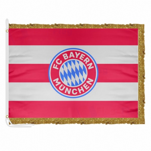 FC Bayern Munich Satin Office Flag
