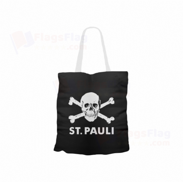 FC St Pauli skull and crossbones Cloth Bag Models