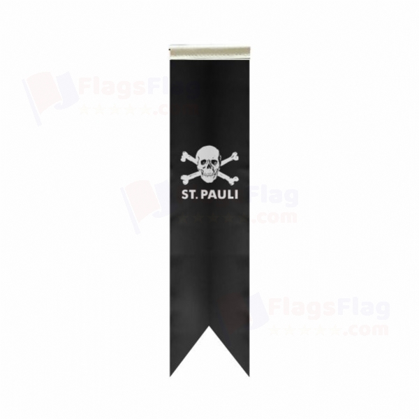 FC St Pauli skull and crossbones L Table Flags Flag Only