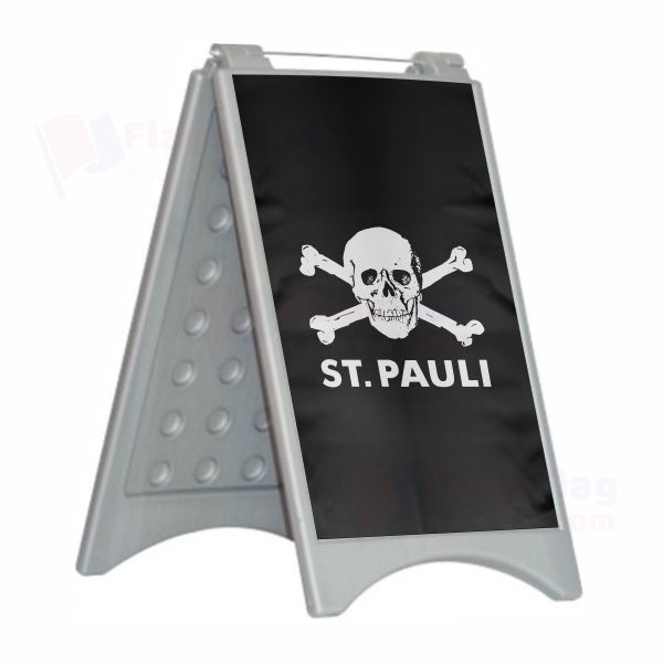 FC St Pauli skull and crossbones Open FC St Pauli skull and crossbones Close Plastic Pontoon