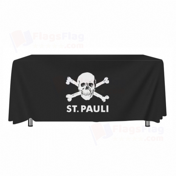 FC St Pauli skull and crossbones Tablecloth Models