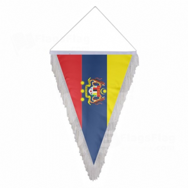 Federal Territories Triangle Fringed Streamers