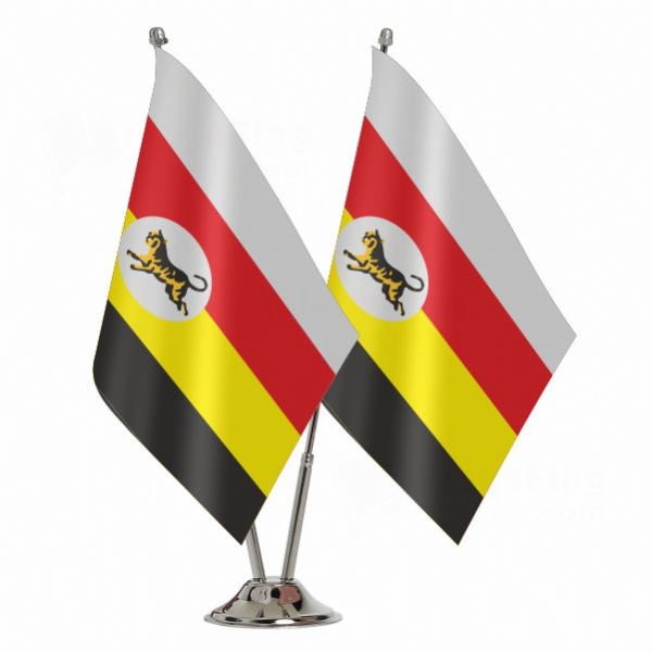 Federated Malay States Binary Table Flag