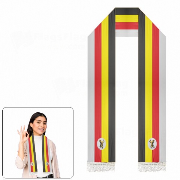 Federated Malay States Scarf Digital Printing