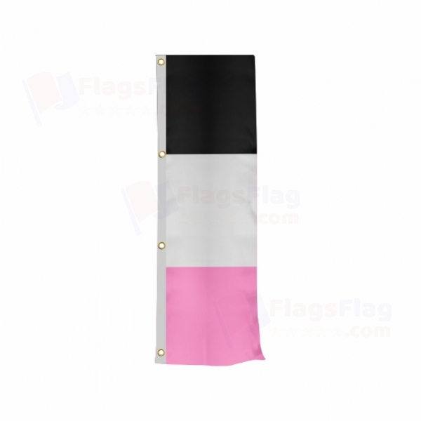 Femaric Vertically Raised Flags