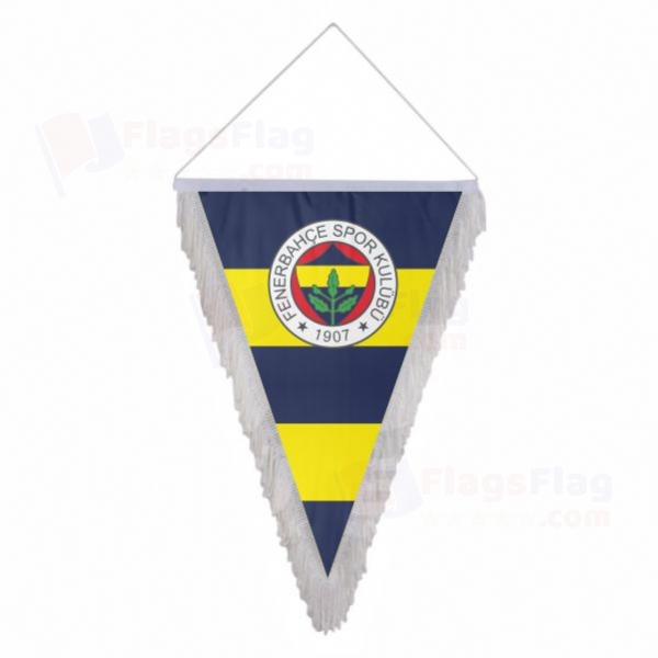 Fenerbahce Triangle Fringed Streamers