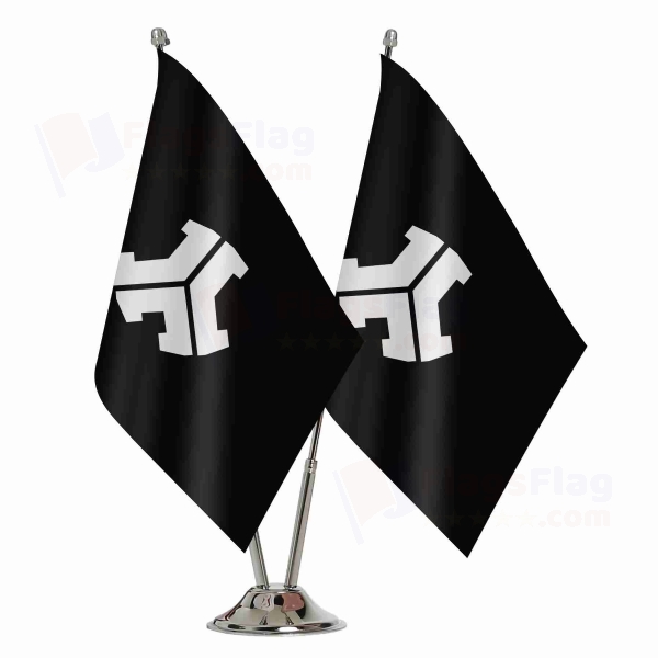 Festival For Decoration Binary Table Flag