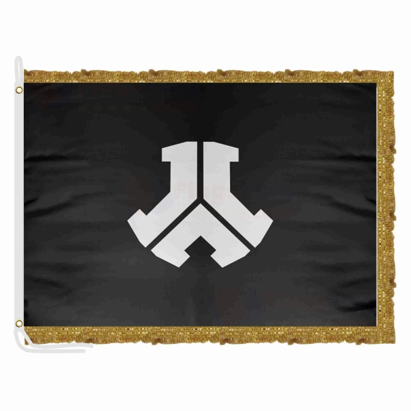 Festival For Decoration Satin Office Flag