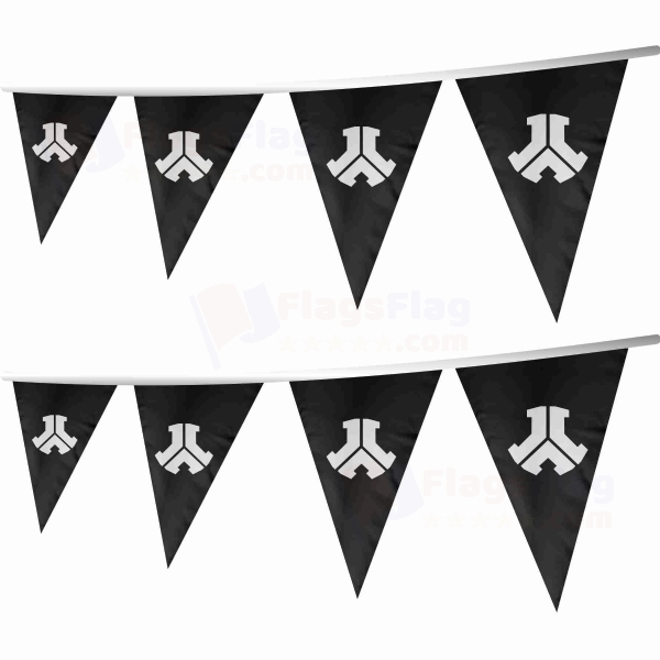 Festival For Decoration Stringed Triangle Flag