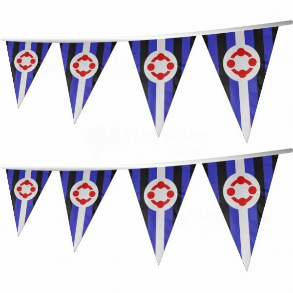 Fetish Stringed Triangle Flag