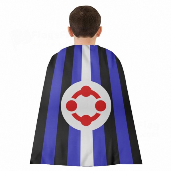 Fetish Woven Fabric Cloak Digital Printing