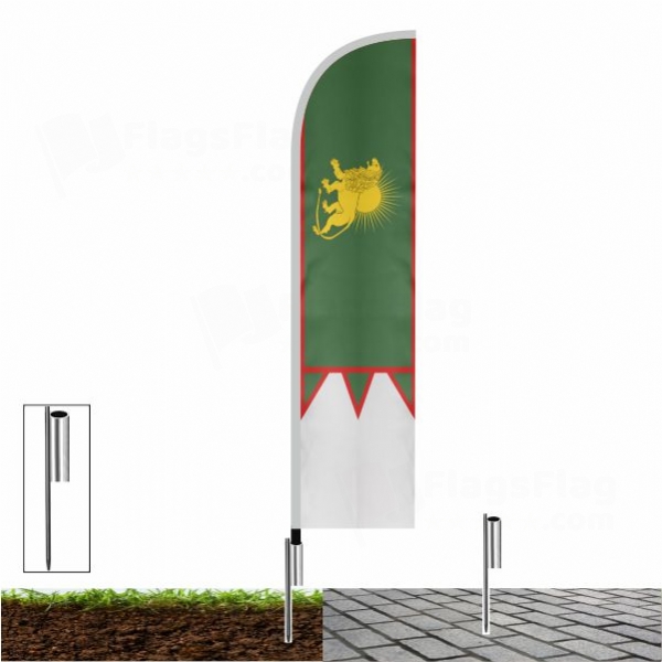 Fictional Mughal Beach Flags Fictional Mughal Sailing Flags