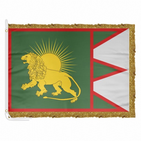 Fictional Mughal Satin Office Flag