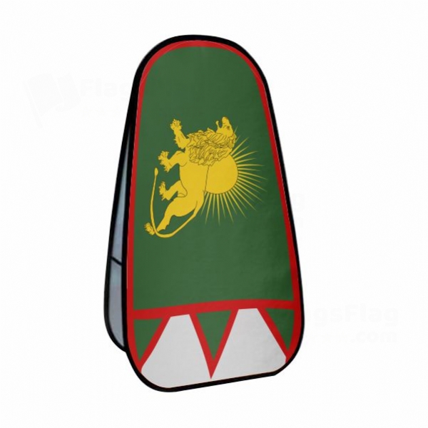Fictional Mughal Vertical Cloth Banner Display Stands