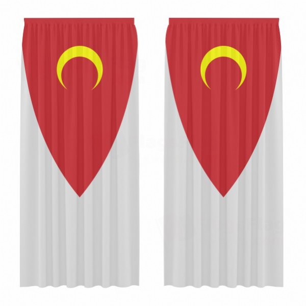 Fictitious Ottoman Digital Printed Curtains
