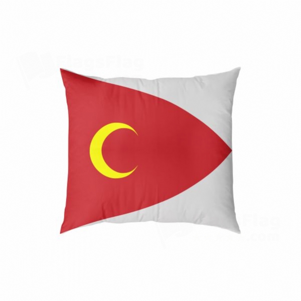 Fictitious Ottoman Digital Printed Pillow Cover