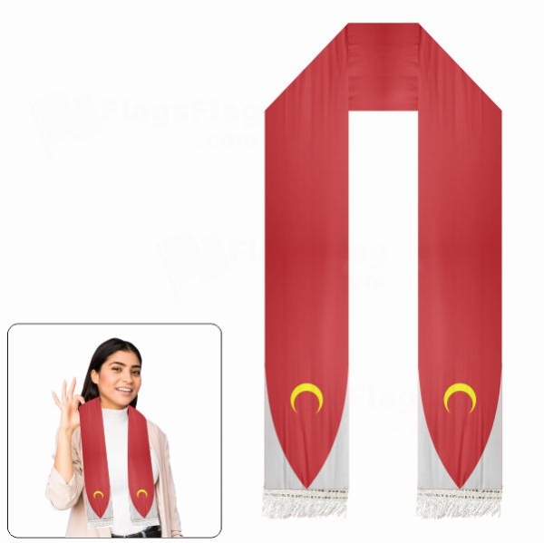 Fictitious Ottoman Scarf Digital Printing