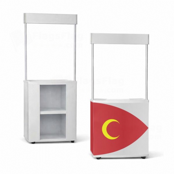 Fictitious Ottoman Square Promotion Stand