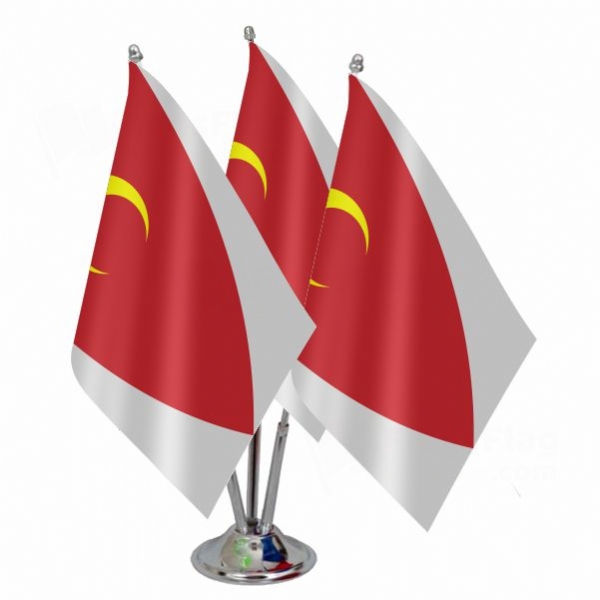 Fictitious Ottoman Triple Table Flag