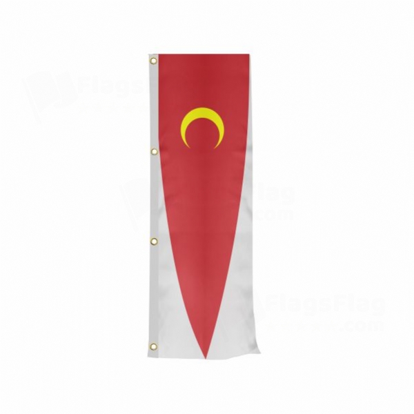 Fictitious Ottoman Vertically Raised Flags