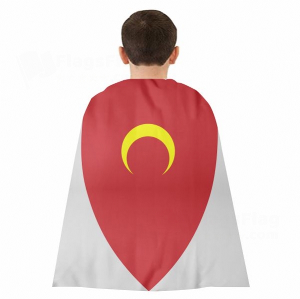 Fictitious Ottoman Woven Fabric Cloak Digital Printing