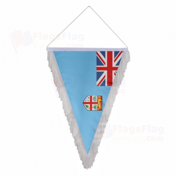 Fiji Triangle Fringed Streamers
