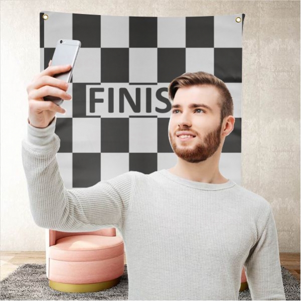 Finish Background Selfie Shooting Landscapes