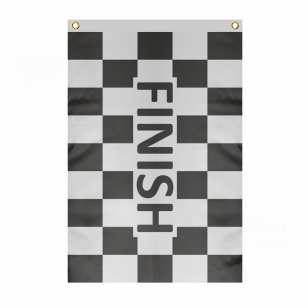 Finish Large Size Flag Hanging on Building