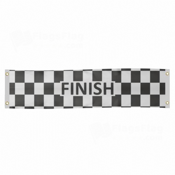 Finish Poster Banner
