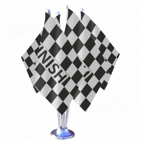 Finish Quadruple Table Flag