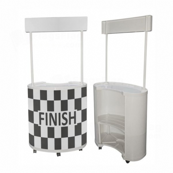 Finish Round Display Stand