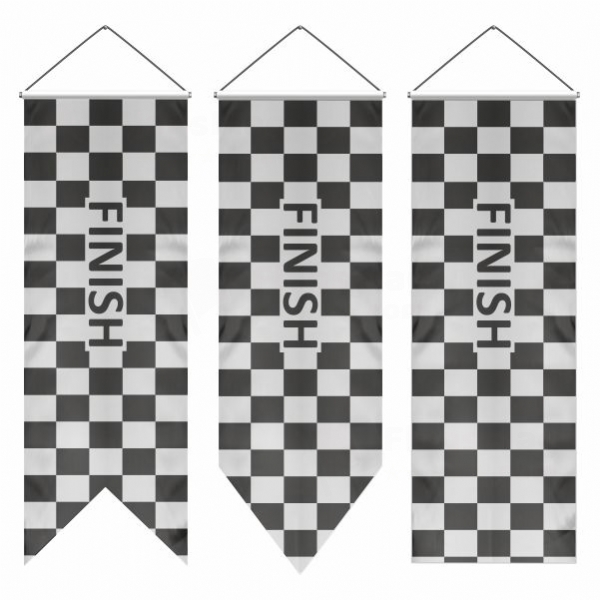 Finish Swallowtail Flags