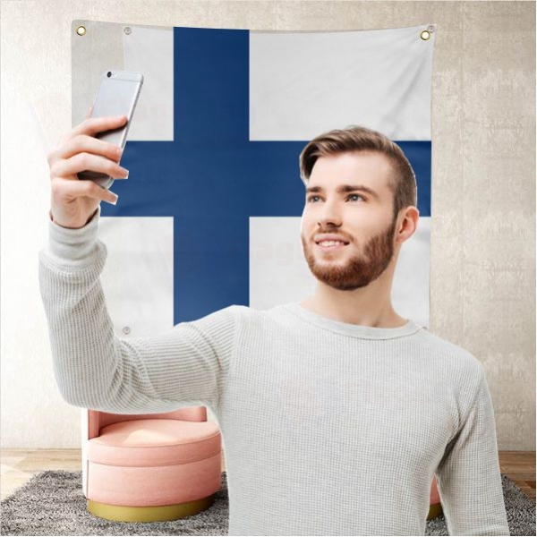 Finland Background Selfie Shooting Landscapes