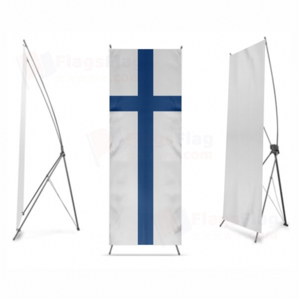 Finland Digital Print X Banner