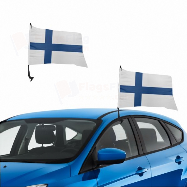Finland Vehicle Convoy Flag