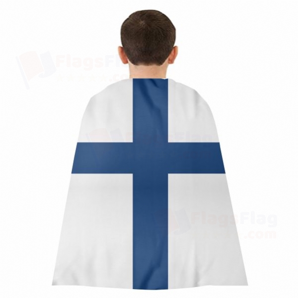 Finland Woven Fabric Cloak Digital Printing