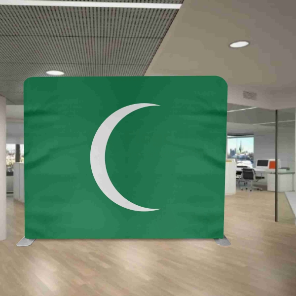 First and Second Saudi State Background Stand Printing