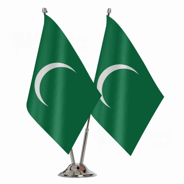 First and Second Saudi State Binary Table Flag