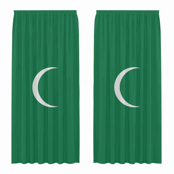 First and Second Saudi State Digital Printed Curtains