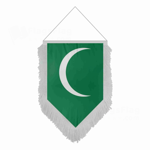 First and Second Saudi State Pentagonal Flags